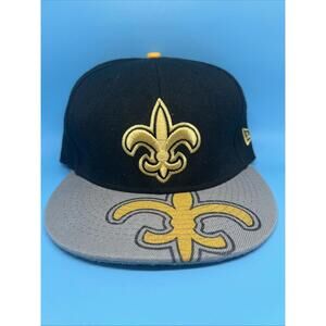 New Orleans Saints New Era Vintage Collection Gold Buckle Snapback Unisex Rare🔥
